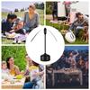 Fly Fans For Tables Keep Fly Away Quiet Battery Powered Outdoor Table Fan For Desk Indoor Picnic BBQ Camping Restaurant Cafe