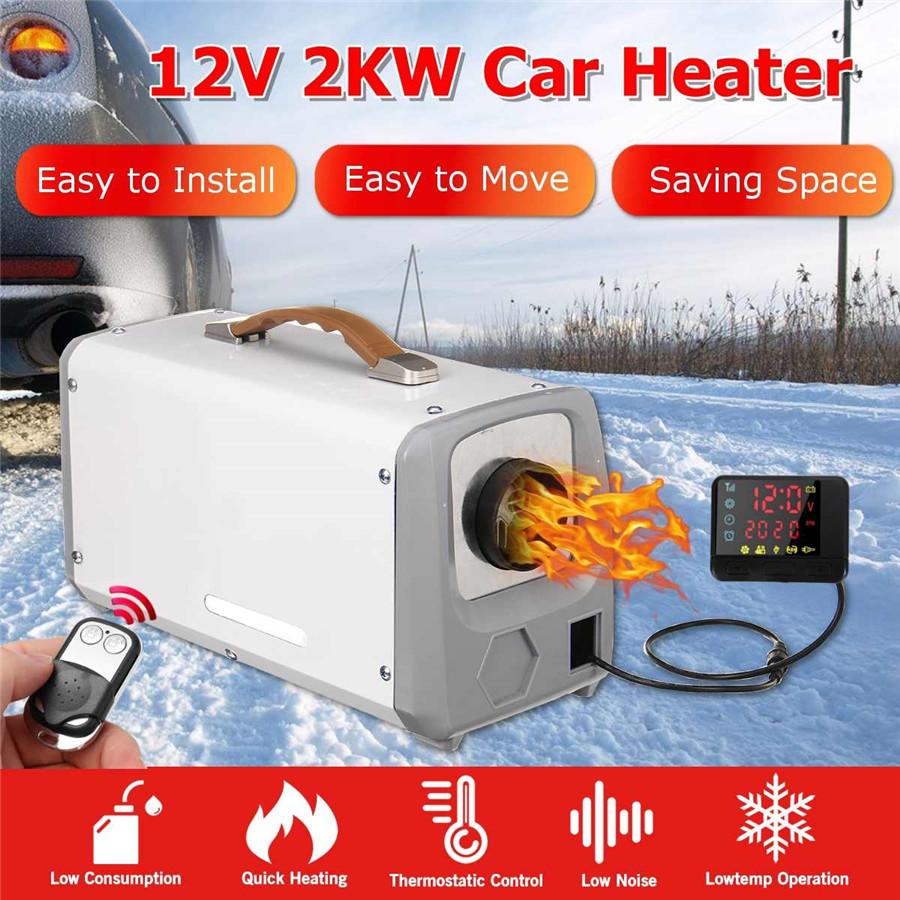 Heater all-in-one machine 2KW12V-white