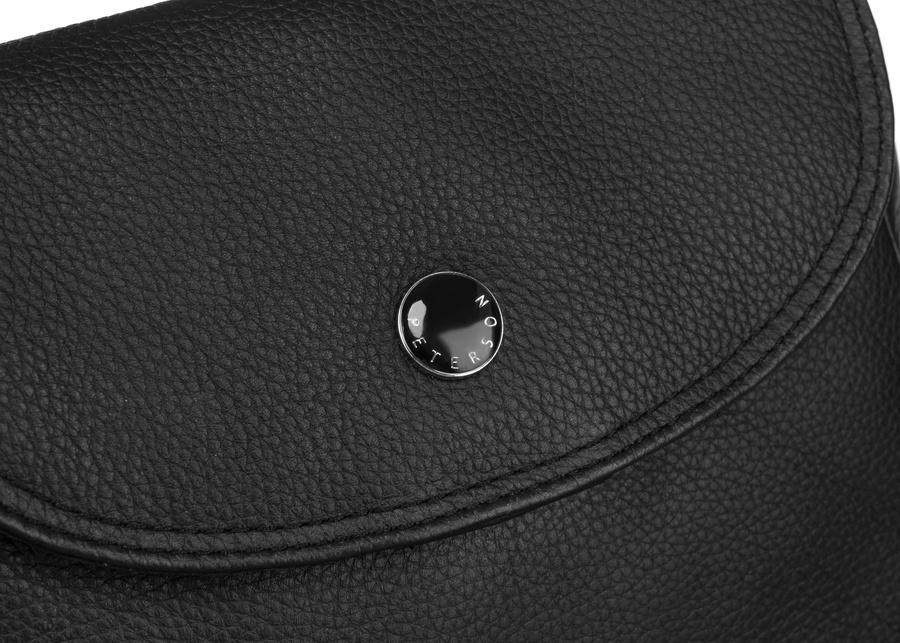 Elegant women's messenger bag made of natural leather - Peterson