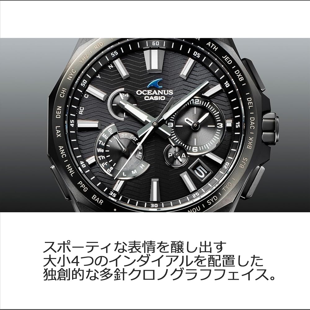 [Casio] Oceanus Watch [Domestic Genuine] Made In Japan CLASSIC LINE Bluetooth Radio Wave Solar Sa...