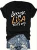 Women's Round Neck T-shirt, Suitable for Daily Leisure, Showing Natural and Elegant Style, A Must-have for Summer