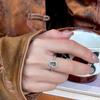Gourd Contemporary Copper Design Adjustable Ring For Women Ideal For Attire Fashionable