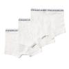 Polo Ralph Lauren FW22 Letter Logo Jacquard Boxer Briefs 3er-Pack Herren Unterwäsche Weiß 714835885-001