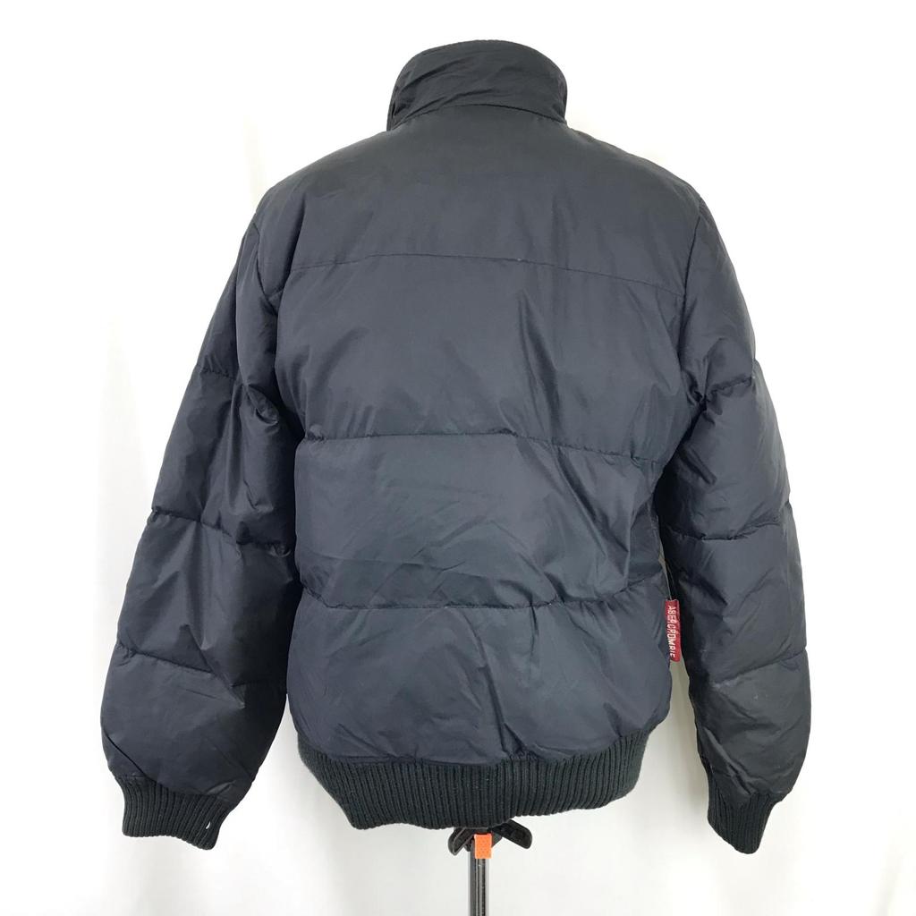 Vintage Abercrombie & Fitch Thick Down Jacket Men’s M Navy Outerwear(USED)