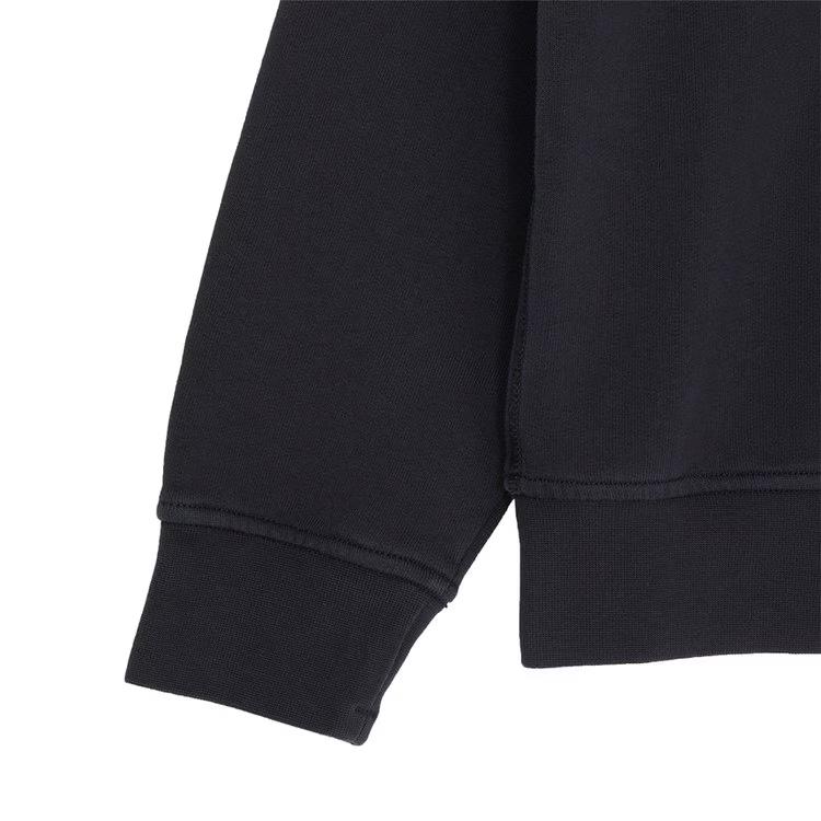 Stone Island Sweatshirt With Logo Crew Neck Long Sleeve Kids tops Navy-Blue 781661340-V0020