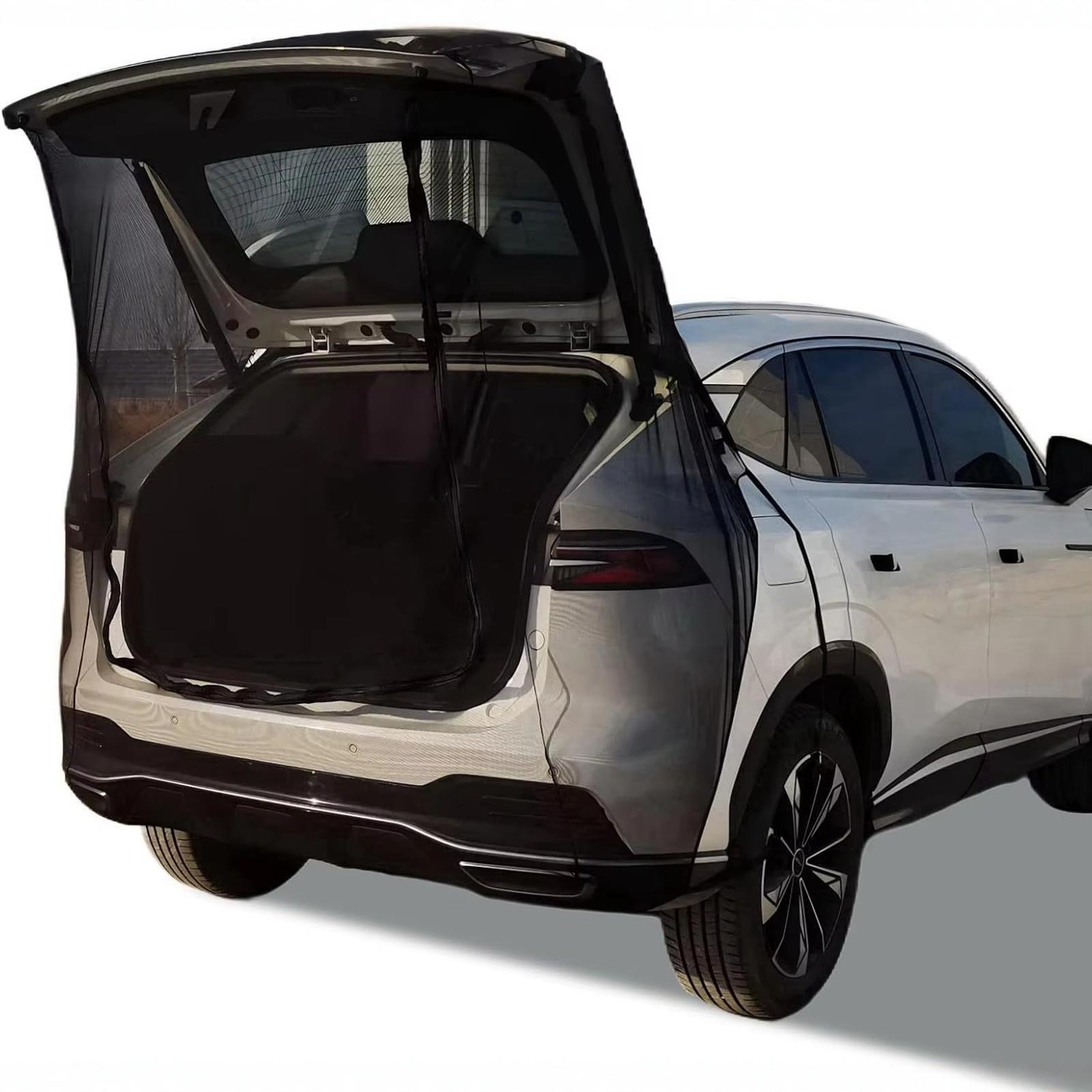 

Car Screen Self Driving Mosquito And Insect Net Bag Outdoor Camping Ventilation Trunk Breathable Mesh Cover One Size