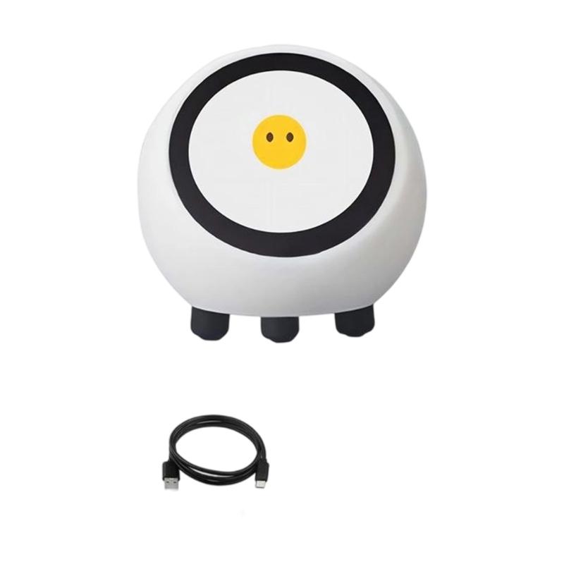 AI Voice Chat Robot 1.28   Screen Builtin Battery Featuring 1.28Inch Screen Voice Recognition