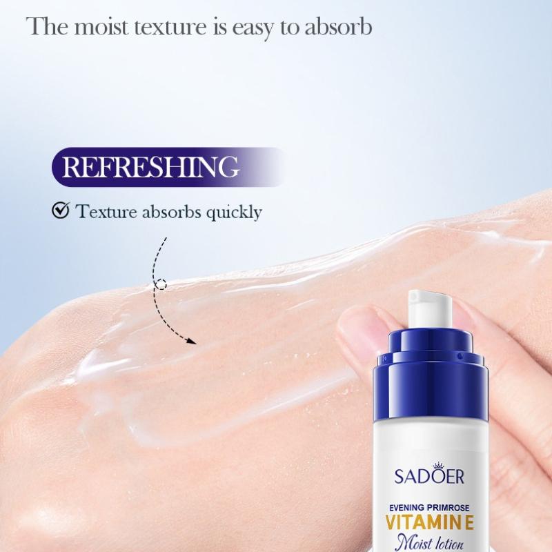 Teunisbloem Vitamine E Lotion 80ml SADOER Hoge Hydratatie Verstevigende Watermelk
