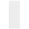 Hanging Cabinet with Storage White 50 x 31 x 80 cm Wood Based Material