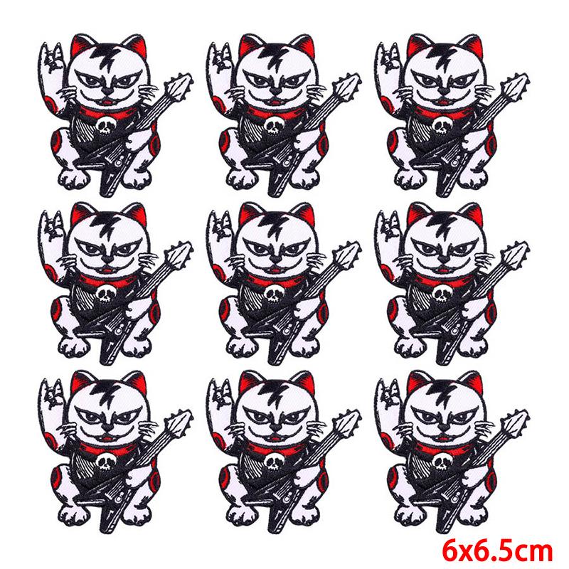 10 teile/los Großhandel Stickerei Patch Eisen Auf Patches Für Kleidung Patches Auf Kleidung Jacken Dekor Applikation Nähen Liefert