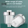 Bath Filter with High-Density PP Cotton Core Replaceable Filter Element Standard Interface Design Shower Hose Compatible Filter