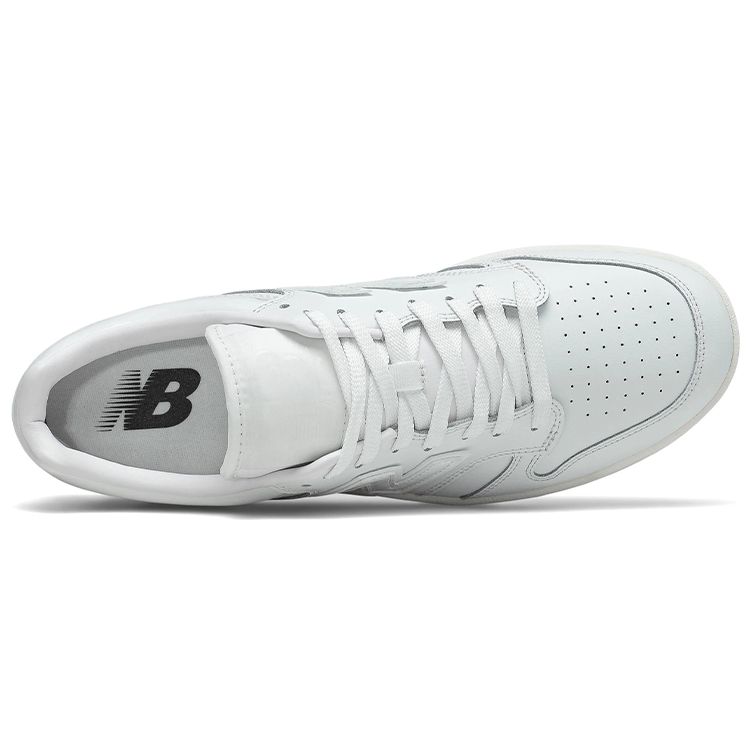New Balance 480 White Patent Unisex Sneakers Rain-Cloud BB480LWW