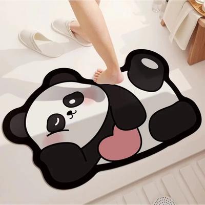 Diatom Mud Style Floor Mat Bathroom Floor Mat Entrance Door Mat Bathroom Absorbent Foot Mat