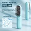 Cordless Straightening Hair Brush, Portable Cushion Brush for Smoothing and Massage