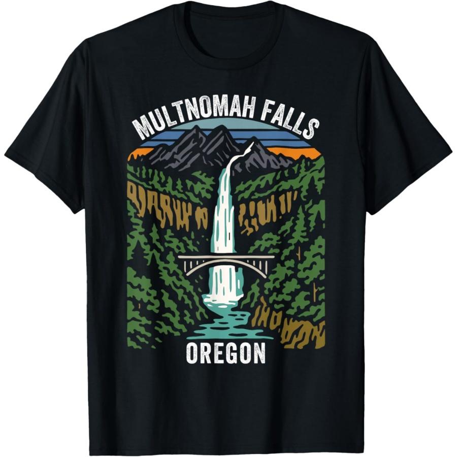 Multnomah Falls Oregon, Multnomah Falls T-Shirt S
