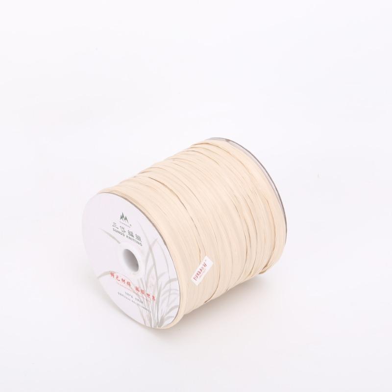 600M Matte Raffia Yarn 330g Artificial Plant Fibre Crochet Yarn for DIY Knitting Straw Hat Handbags Storage Household Items