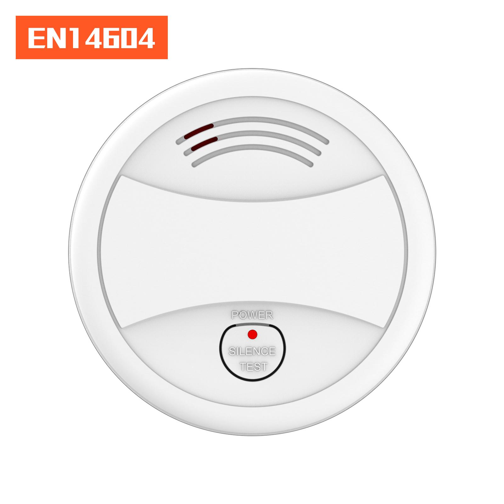 

Детектор дыма EN14604 с батарейным питанием, стробоскоп и звуковая сигнализация. Легко устанавливается. Высокая эффективность.