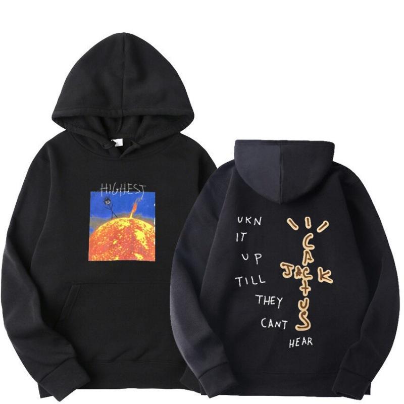 Men‘S Hoodie Travis Scott  Sun Hoodie