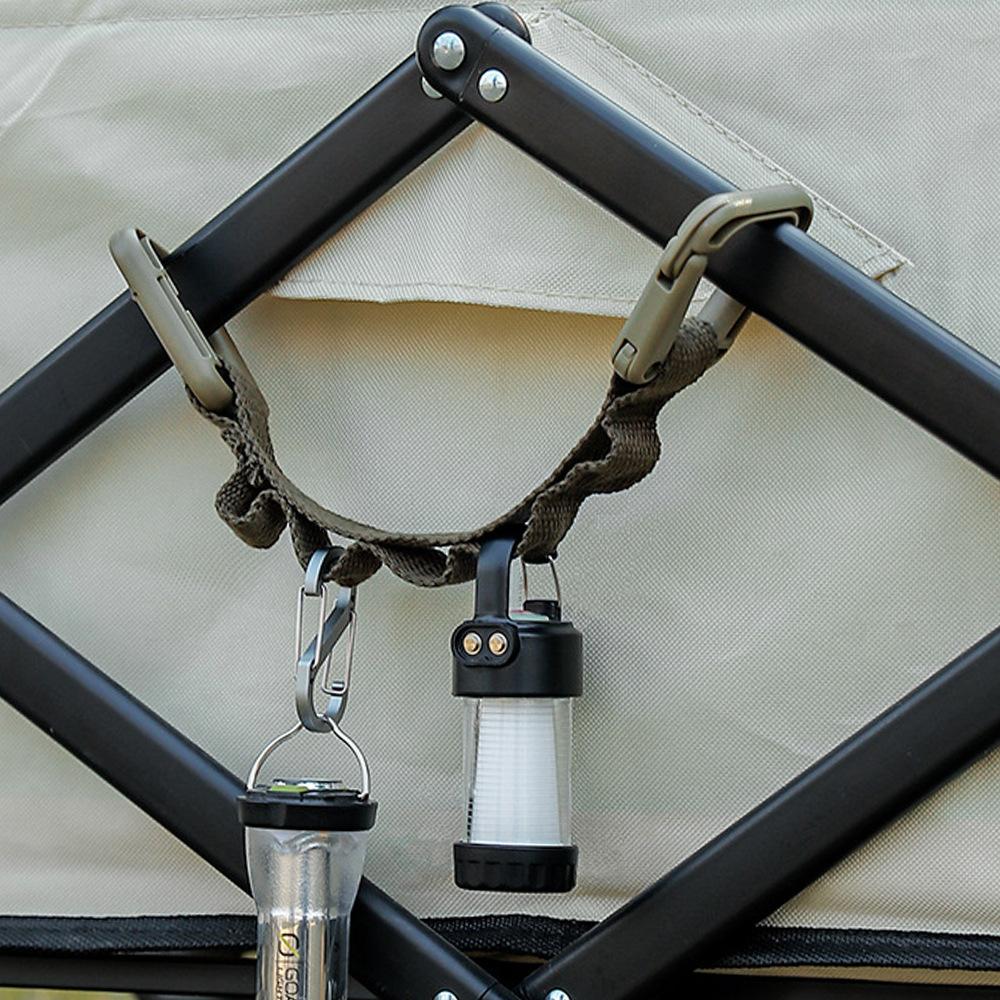 Camping Hängeseil Zelt Baldachin Tassenlampenaufhänger Outdoor Wäscheleine Riemen Lanyard Multifunktional Wander-Angelausrüstung