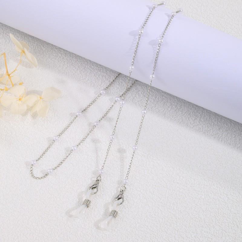 Europäische & Amerikanische Mode Imitation Perlen Brillen Kette - Anti-Drop Nacken Hängeschnur Zubehör