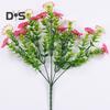 Outdoor Artificial Daisies Flowers Fake Flowers for Indoor UV Resistant Waterproof Realistic Faux Flower Bouquets Outside Hanging Plants Garden Porch