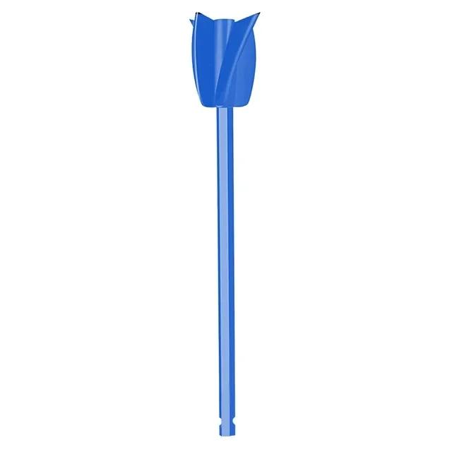 Epoxy Solid Mixer Drill Paddle Plastic Paint Mixer Paddle Helix Shape Tear Resistant Paint Mixer Paddle Compact