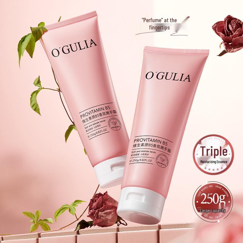 Agulia Vitamin B5 Hand Cream: Moisturizing, Hydrating, Anti-Cracking, Whitening - Autumn/Winter Essential.