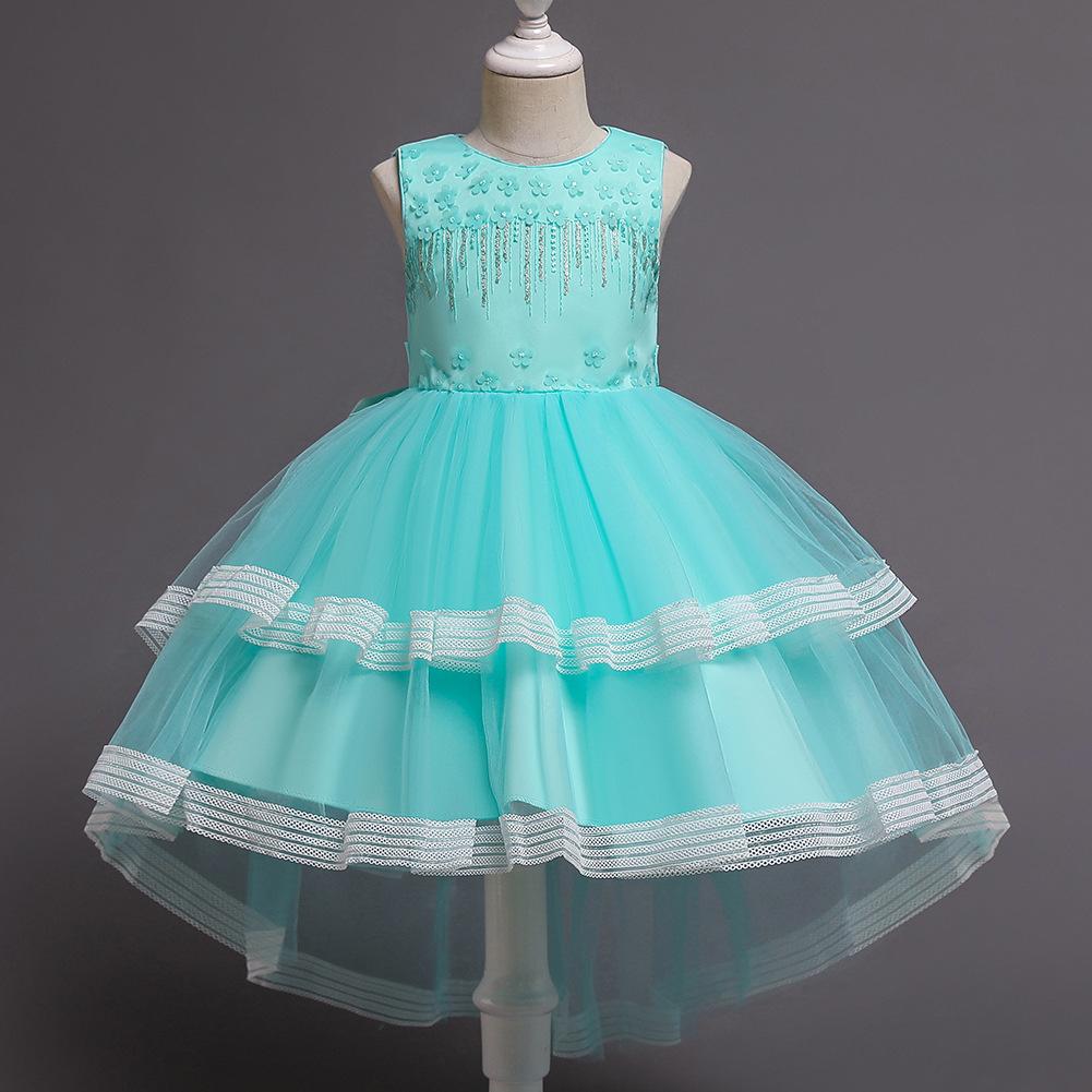 Blumenmädchenkleider, Prinzessinnenkleider für Kinder, Ballkleider mit Spitzenbesatz, Hochzeitskleider im Smoking-Stil für Mädchen, Outfits für Klavieraufführungen