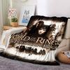 1pc Lord of the Rings Fellowship of the Ring Flannel Blanket Soft Warm Throw for Home, Office, Travel, All-Season Cozy Bedding GiftL1138