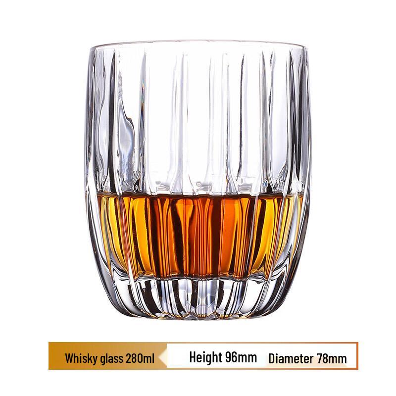 HA European Style Crystal Glass Tumblers, Asia-Pacific Series (2-Pack)