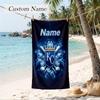 Sporting Kansas City Individuell bedrucktes Strandtuch Personalisierbares Weiches Handtuch Für Schwimmen Strand Reisen