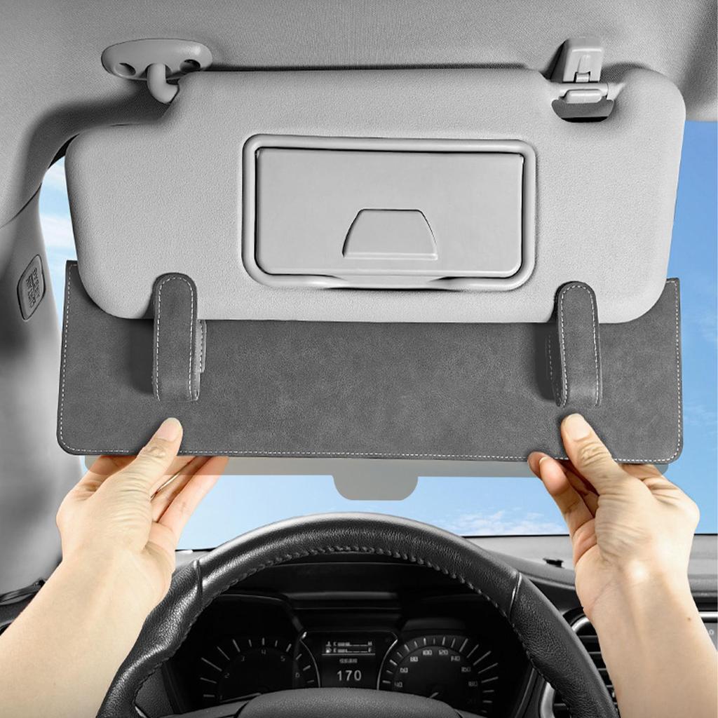 Car Visor Extender Sunshade Extension Attachment High Temperature Resistant Sun Visor Extender for Snow Driving Night Travel