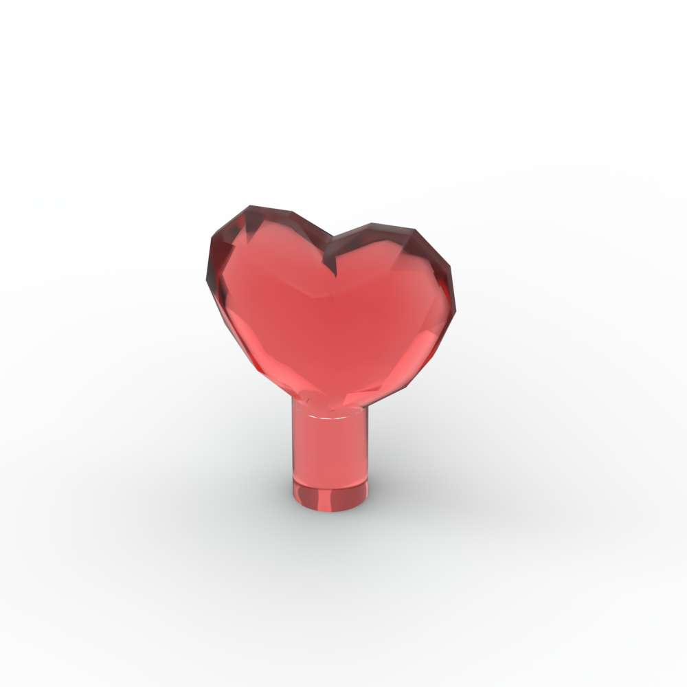 

My Own Creation 10 Units 15745 Rock 1x1 Jewel Building Up Pieces Kit Heart Shaped Handheld Bricks Particle Educational Tool Playthings Little Ones