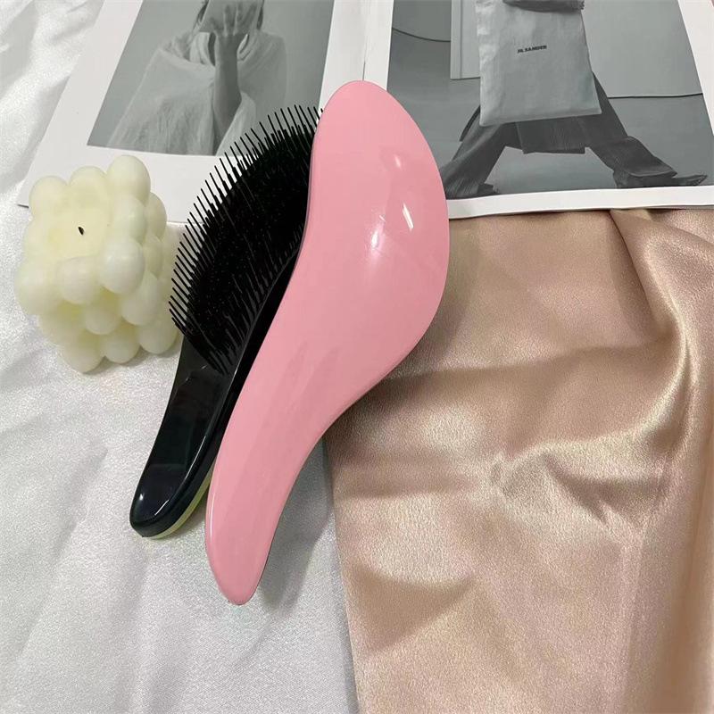 Anti-Static Cross-Border Massage Hair Comb - TT Smooth Plastic Hairdressing Tool