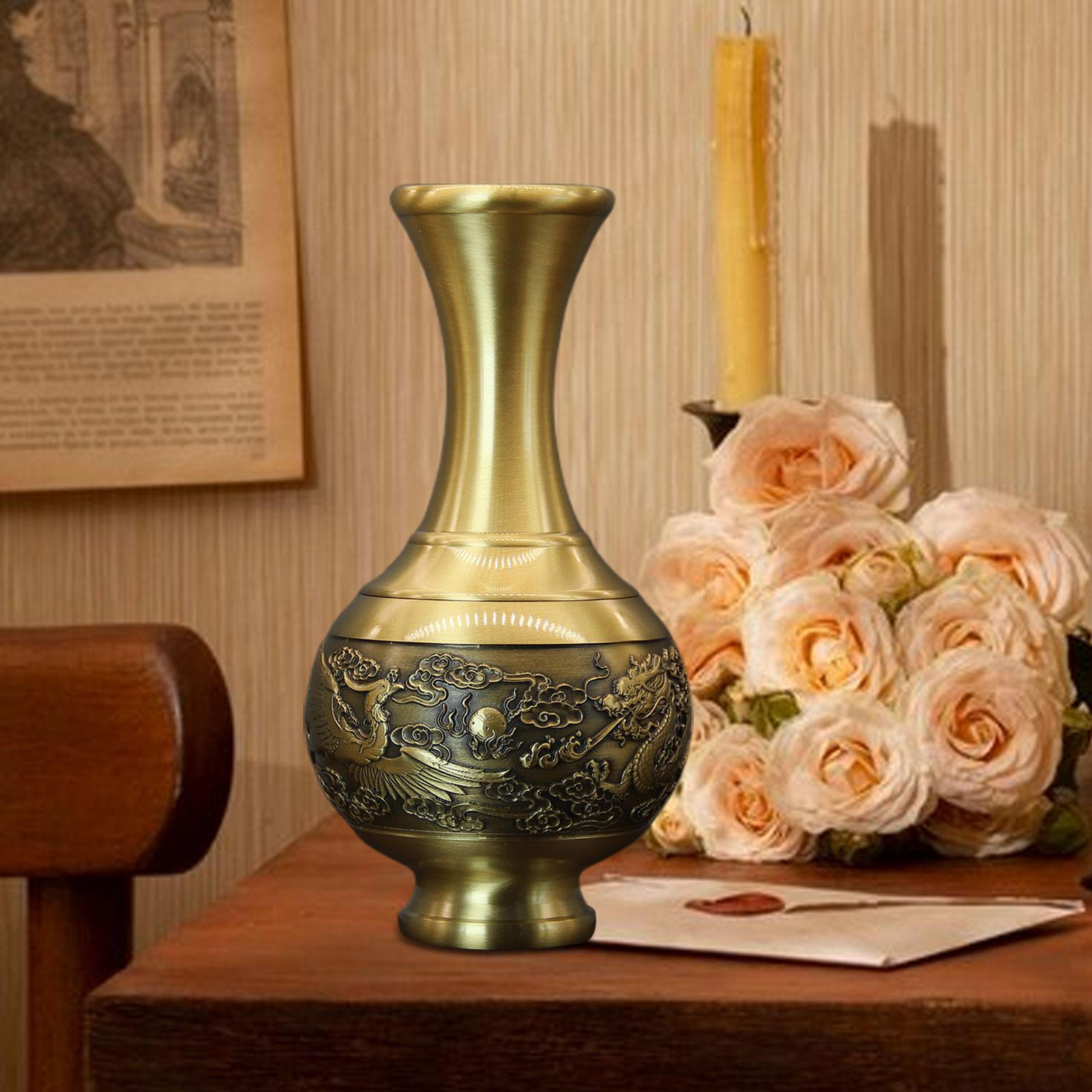 

Металлический цветочный горшок, декоративная ваза, китайское кашпо, цветок для кафе, ресторана Style A