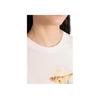 Polo Ralph Lauren Cartoon Letter Round Neck Short Sleeve T-Shirt Women T-Shirts White 211959104-001