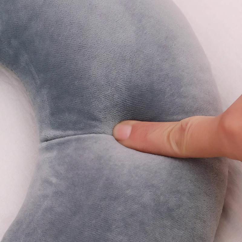 U-Shaped Travel Neck Pillow - Cervical Spine Support for Car, Nap, and Sleeping