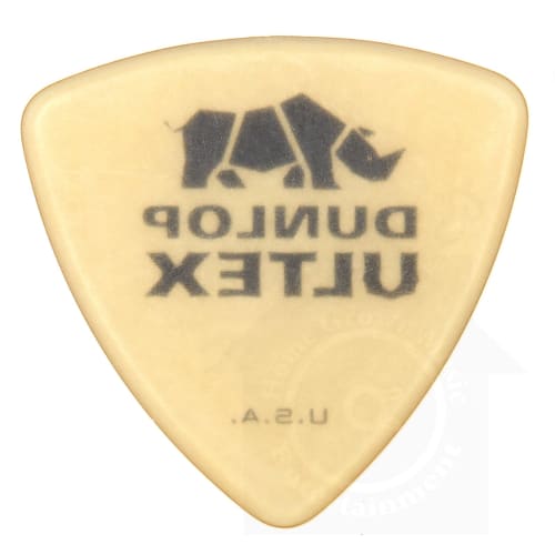 Jim Dunlop Ultex Triangle Picks (12-Pack) - 0.73mm Ultex Triangle Picks & Musent Custom Players Picks | 426B073-ULT-12P