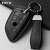Leather Car Key Case Cover Shell Fob For Bmw F20 G20 G30 X1 X3 X4 X5 G05 X6 X7 G11 F15 F16 G01 G02 F48 Key Protector Accessories