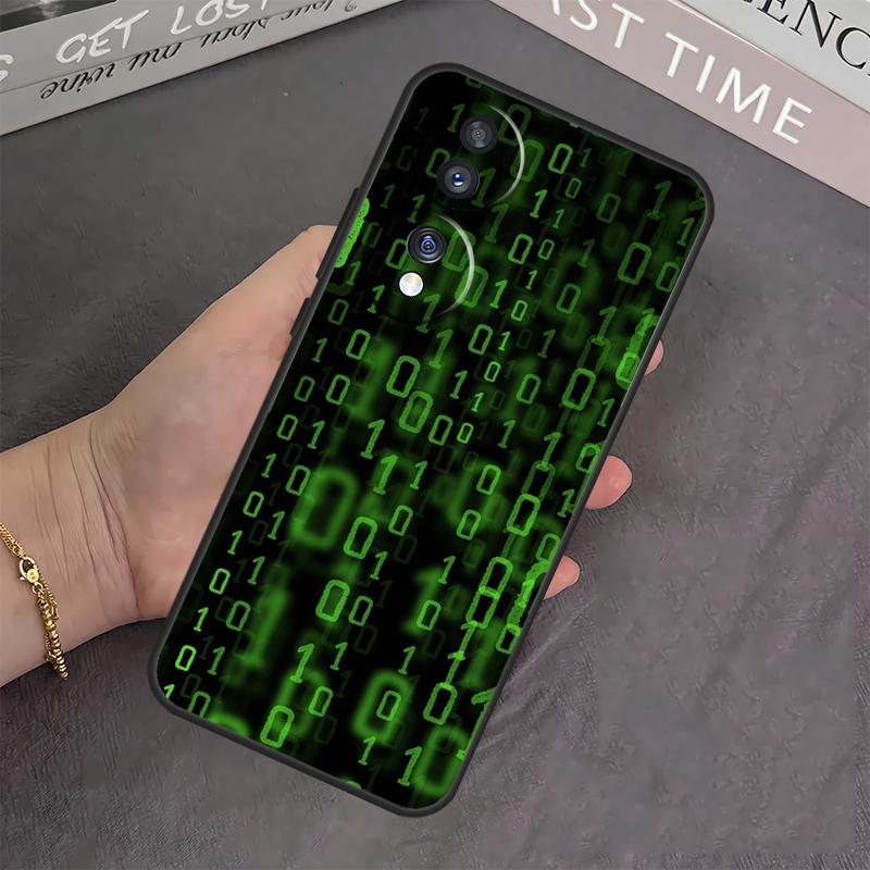 

Hacker Matrix Case For Honor 90 70 50 10 Lite Magic 5 6 Pro X6 X7 X8 X9 X6a X7a X8a X9a X9b X8b Cover Honor 90