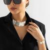 Bijoux de Mode Colliers Punk Larges Collier à Breloques pour Fête Chaîne Choker Luxueux Collier Collier pour Femmes