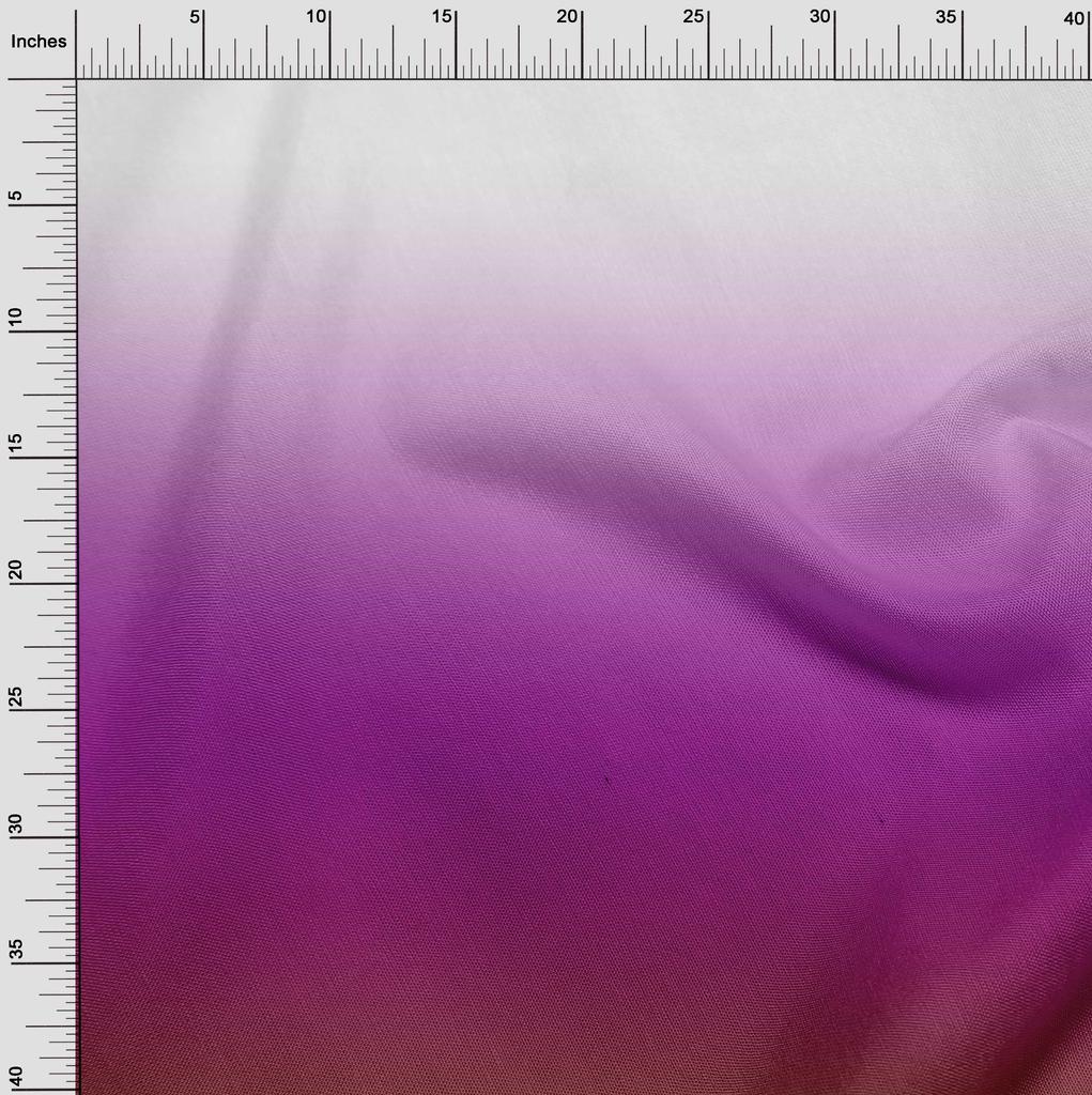 oneOone Cotton Flex Brown Fabric Panel Abstract Linear Gradient Quilting Supplies Print Sewing Fabric By The Yard 40 Inch