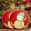 60CM Christmas Inflatable Ball Xmas Decorative Ball Inflated Toy Ball Giant Big Balls New Year Party Christmas Gift Home Decor