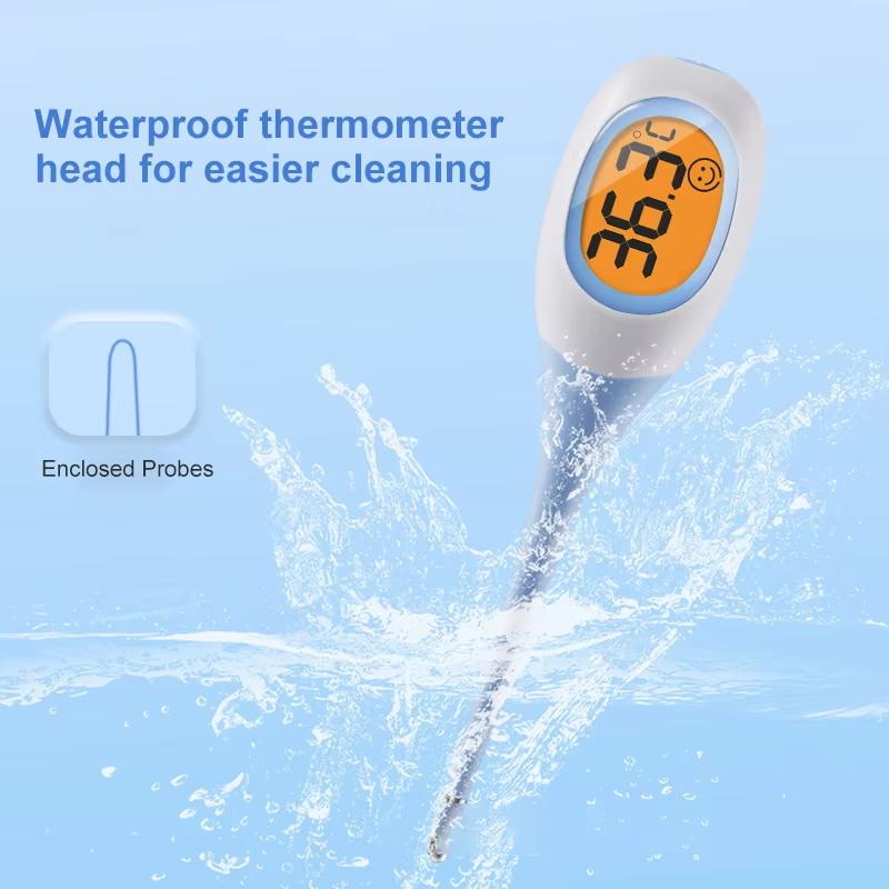 Fast 8S Thermometer For Fever Digital Infrared Basal Body Thermometer Oral Armpit Rectal Temperature Led Display