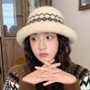 1pc Leisure Warm Stylish Bucket Hat,Winter Outdoor Windproof Three-dimensional Multifunctional Fishman Hat for Daily Wear Casual