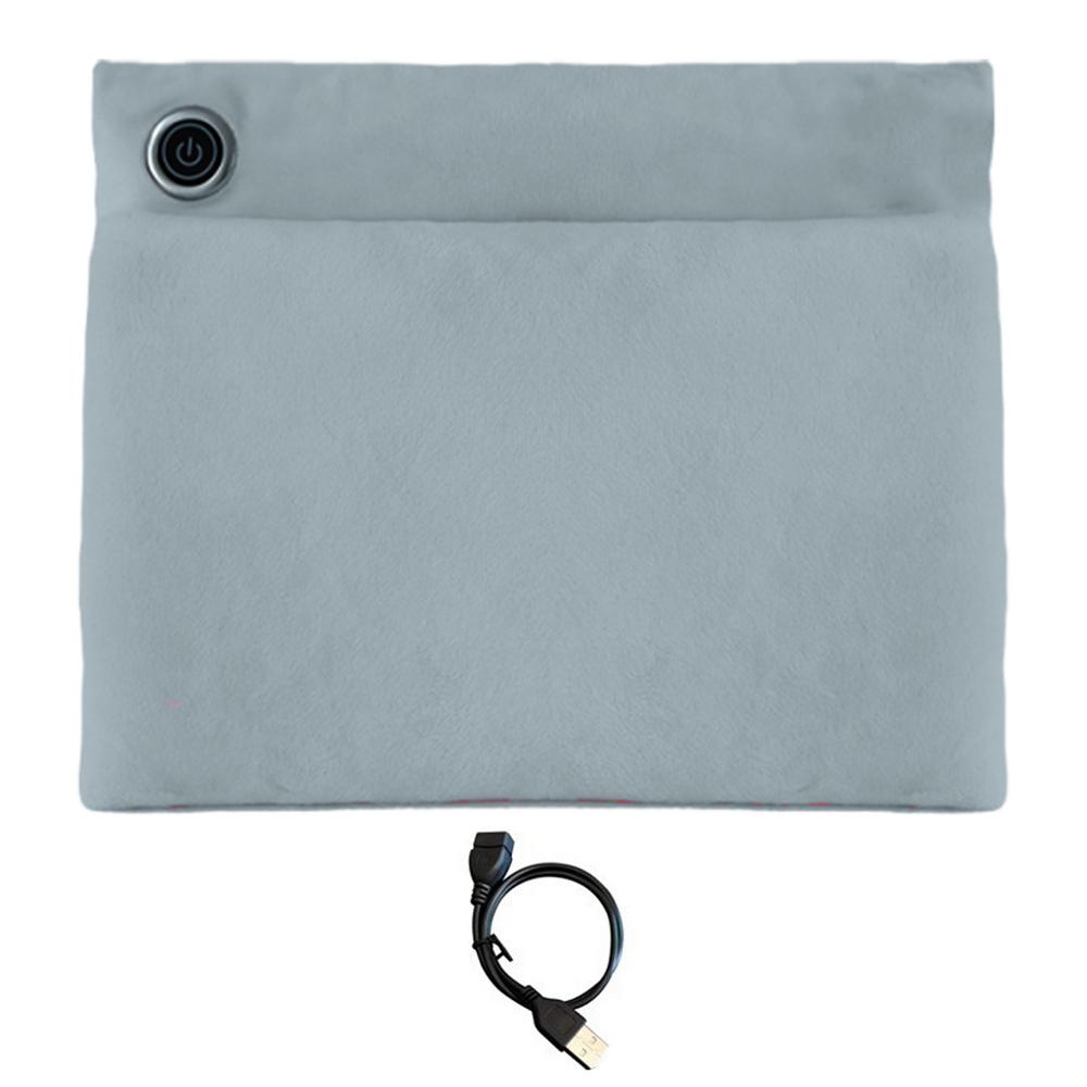 

Электрические грелки для рук, перезаряжаемые, плюшевые, графеновые, грелки для рук, быстро нагревающиеся, складные, с изоляцией, с возможностью зарядки через USB для женщин серый