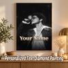 Bruno Mars Custom Name Text 5D Diamond Painting Kit DIY Full Drill Diamond Art Decoration