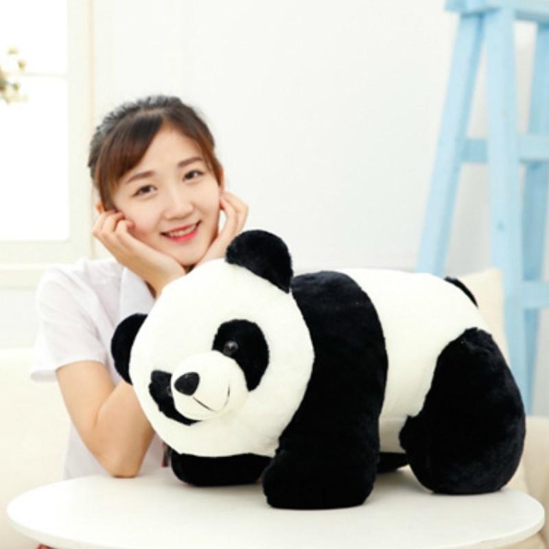 Plush Panda Cartoon Creative Soft Stuffed Animals Baby Lovely Gift Decoration