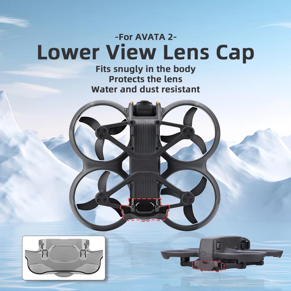 Lens Cover Cap Anti-Scratch Lens Protective Cap Gimbal Protector Guard Bottom View Lens Cover for DJI AVATA 2 Drone Accessories