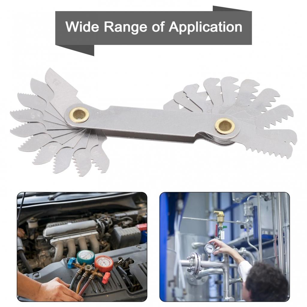 Thread Measuring Gauge Pitch Steel Thread Tool 1 Pc